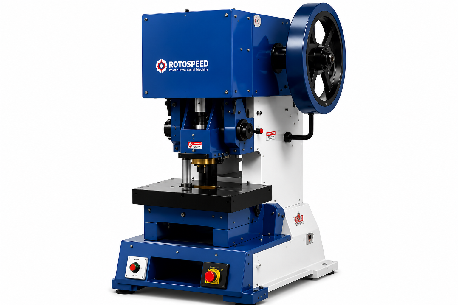 power press spiral machine