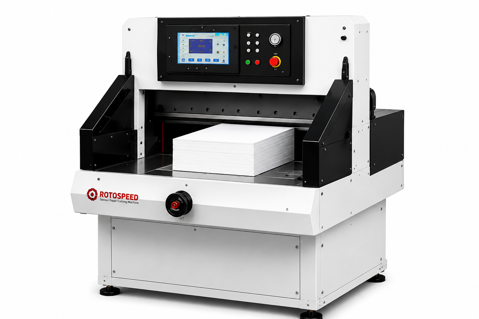 sensor paper cutting machine